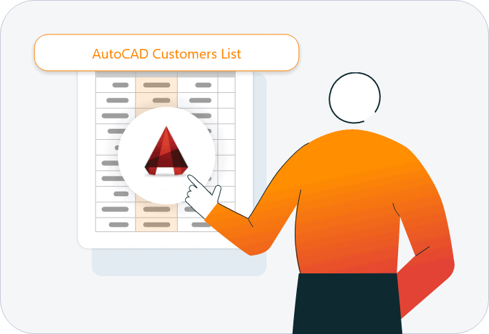 Definition of AutoCAD Customers List