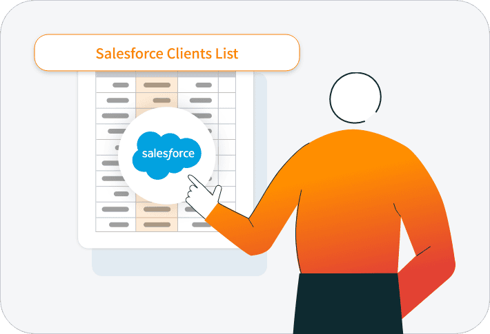 Definition of Salesforce Clients List
