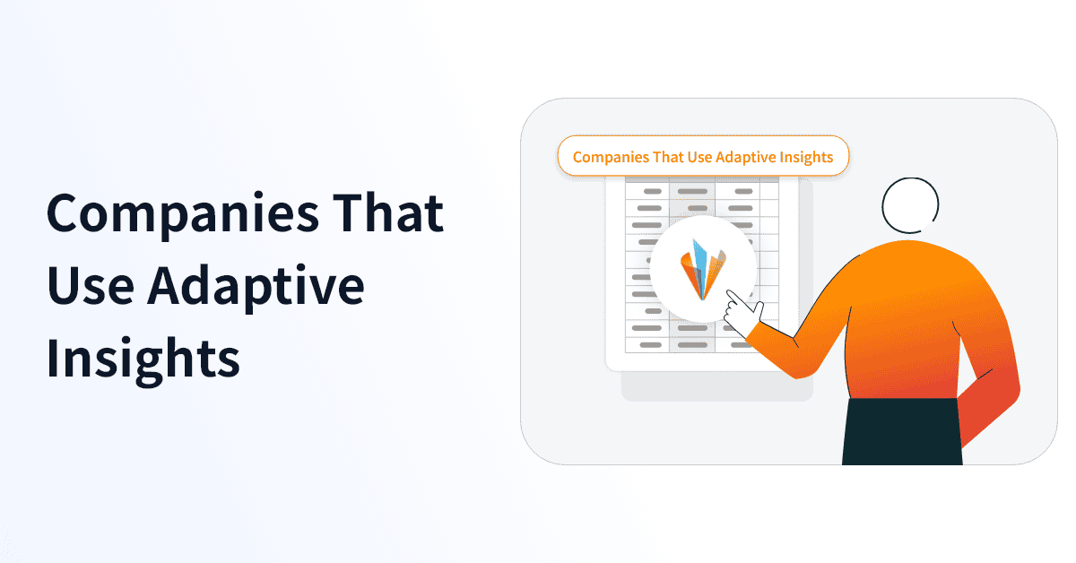 Companies That Use Adaptive Insights | 100% Opt-In Data