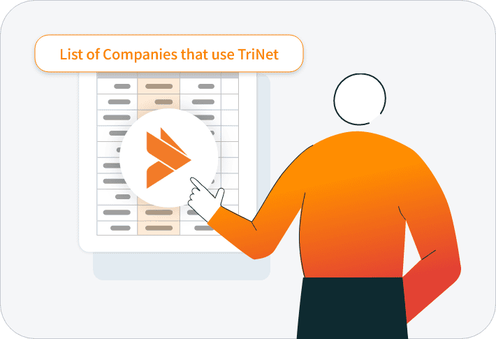 Definition of List of Companies that use TriNet